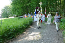 Festgottesdienst zum 1.000 Todestag des Heiligen Heimerads auf dem Hasunger Berg (Foto: Karl-Franz Thiede)